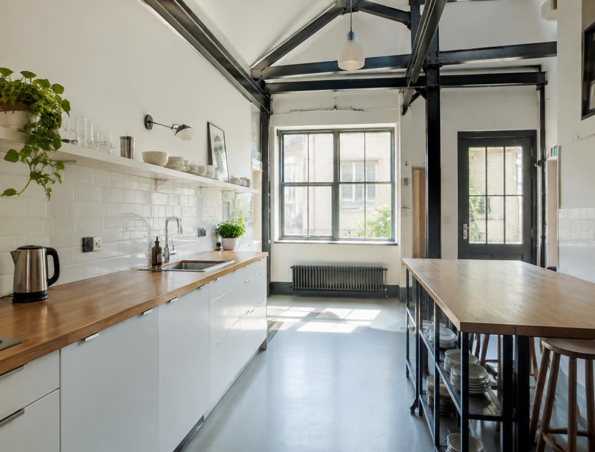 The kitchen at half twelve